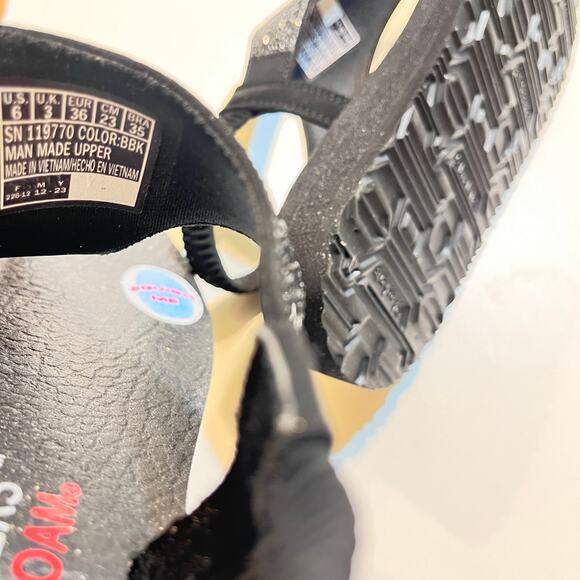 Skechers Vegan Cali Yoga Foam Thong Meditation Sling Back Sandals - Picture 9 of 9